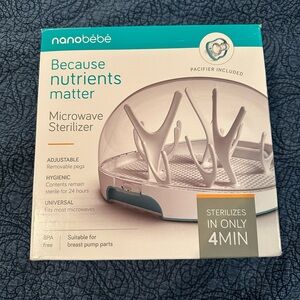 Nanobebe Microwave Sterilizer with Pacifier